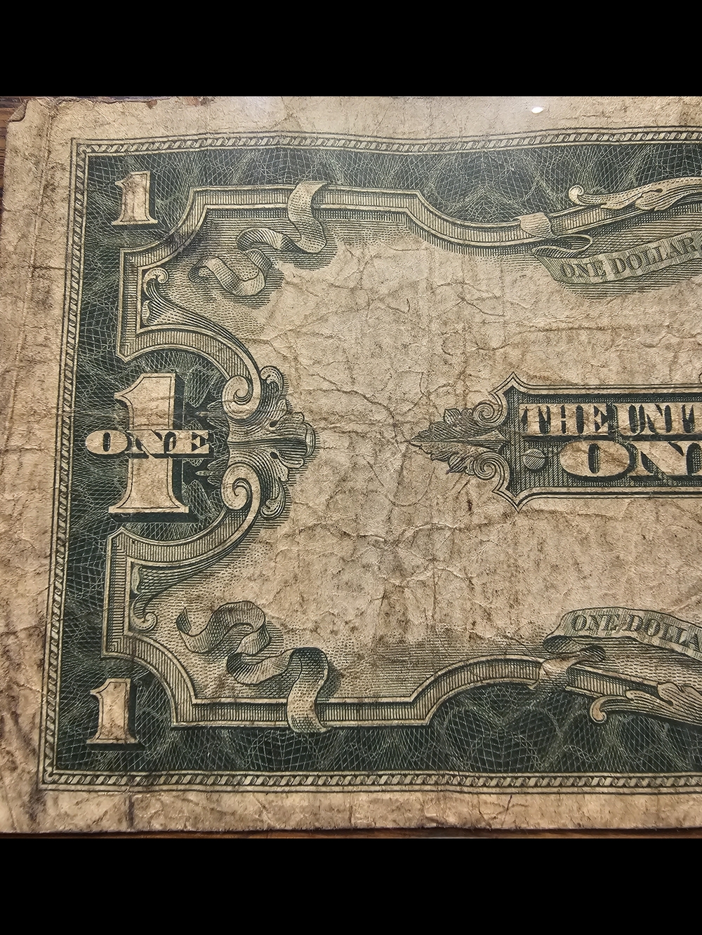 1923 Silver Certificate Banknote, Also Known As The Horse Blanket - Picture 6 of 8